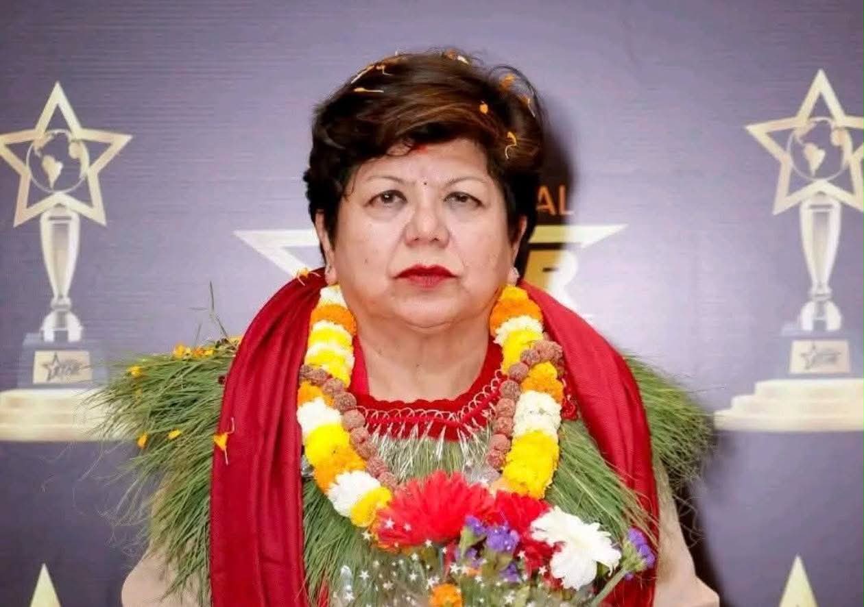 ‘ग्लोबल स्टार सर्वोत्कृष्ट व्यवस्थापक तथा राष्ट्रसेवक सम्मान’ श्रेष्ठलाई 