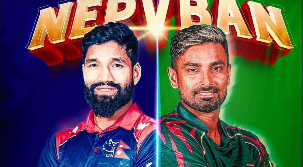 नेपाल र बंगलादेशबीच त्रिवि क्रिकेट मैदानमा ३ खेलको टी-२०आई शृंखला हुने