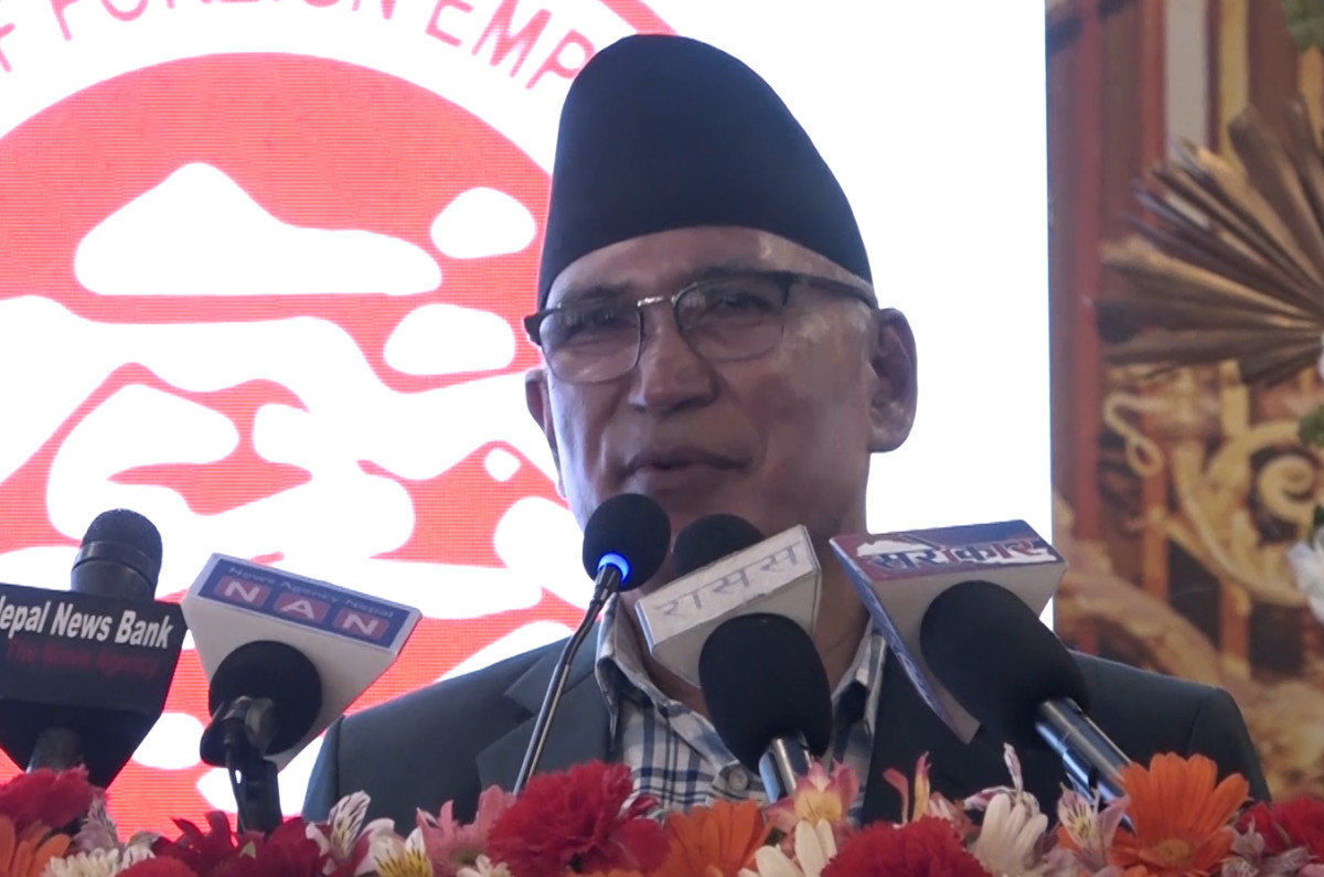 नेपाली श्रम बजारमा विदेशीहरु रोजगारीका निम्ति आउने परिस्थिति निर्माण गर्दैछौं : अर्थमन्त्री पौडेल