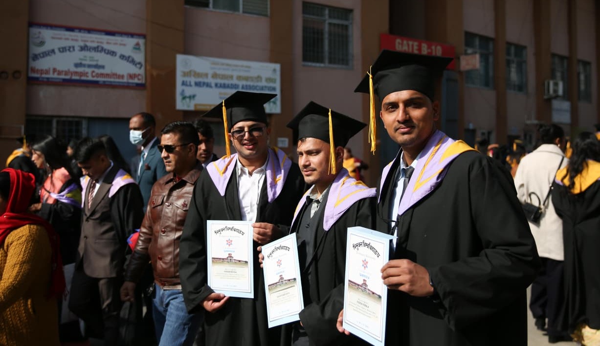 त्रिविको दीक्षान्त समारोहमा १६ हजार बढी विद्यार्थी दीक्षित