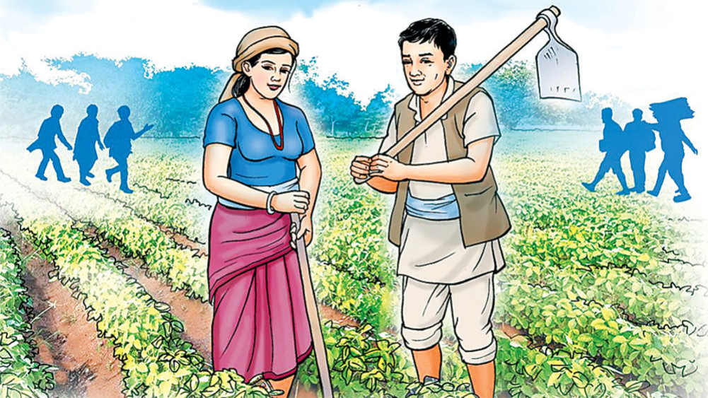 कृषि क्षेत्रमा १० प्रतिशत बजेट विनियोजन गर्न एमालेको माग
