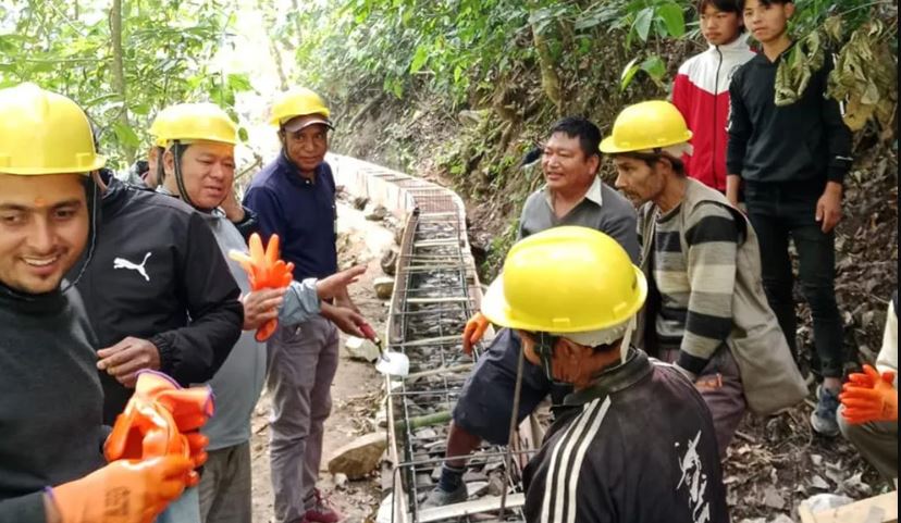 माङ्सेबुङमा २ करोडका चार सिँचाइ आयोजना सुरु