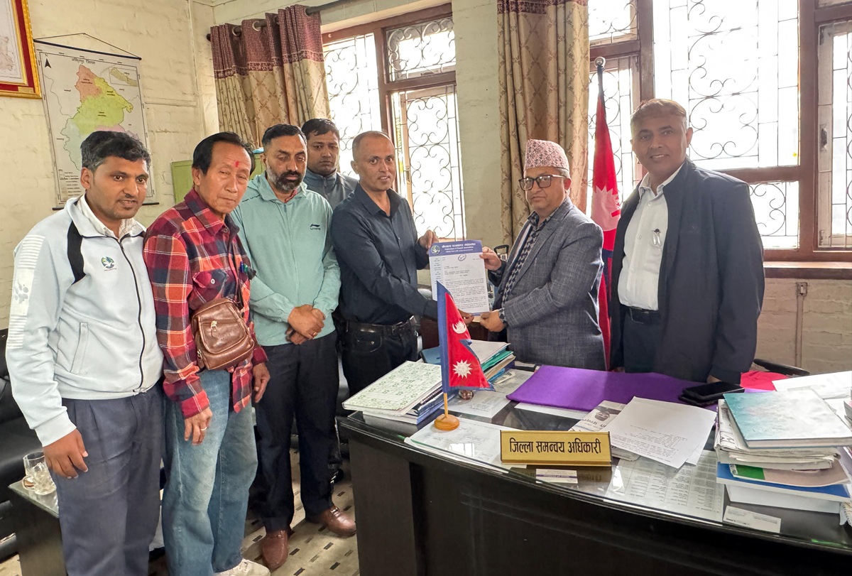 सरकारी विज्ञापन नीतिप्रति पत्रकार महासंघ ललितपुरको आपत्ति, स्थानीय तहलाई ज्ञापनपत्र
