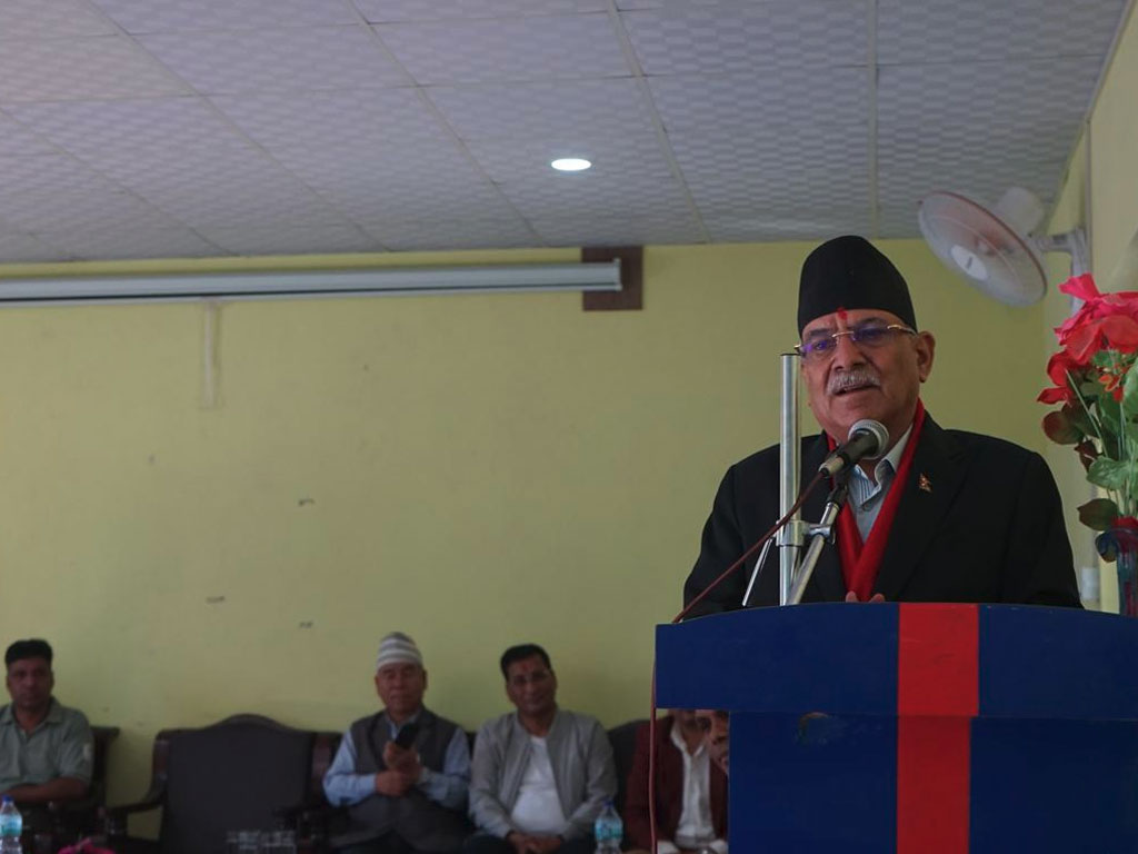 ‘मुलुक पुरानो व्यवस्थामा फर्किँदैन’-‘प्रचण्ड’