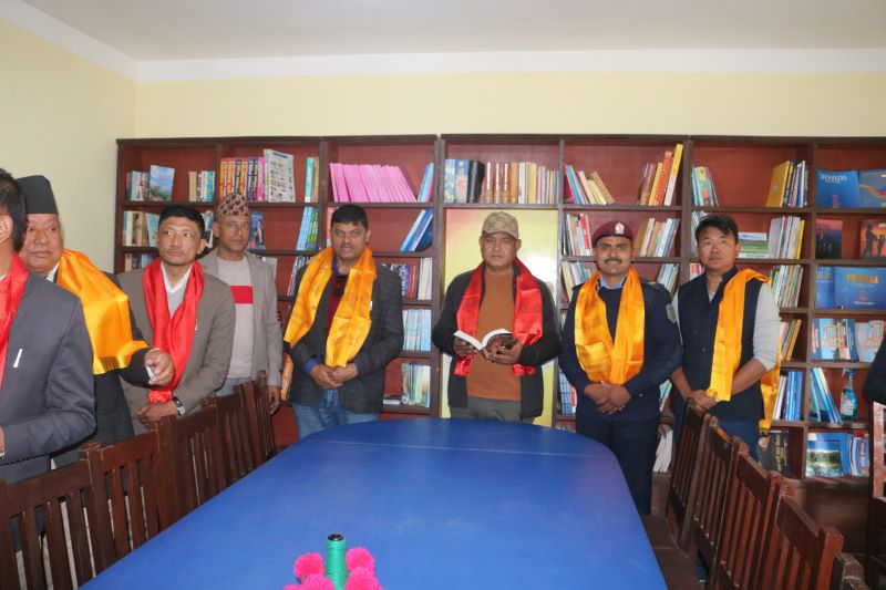काभ्रेमा प्रहरीद्वारा ‘नागरिक–प्रहरी’ पुस्तकालय संचालन