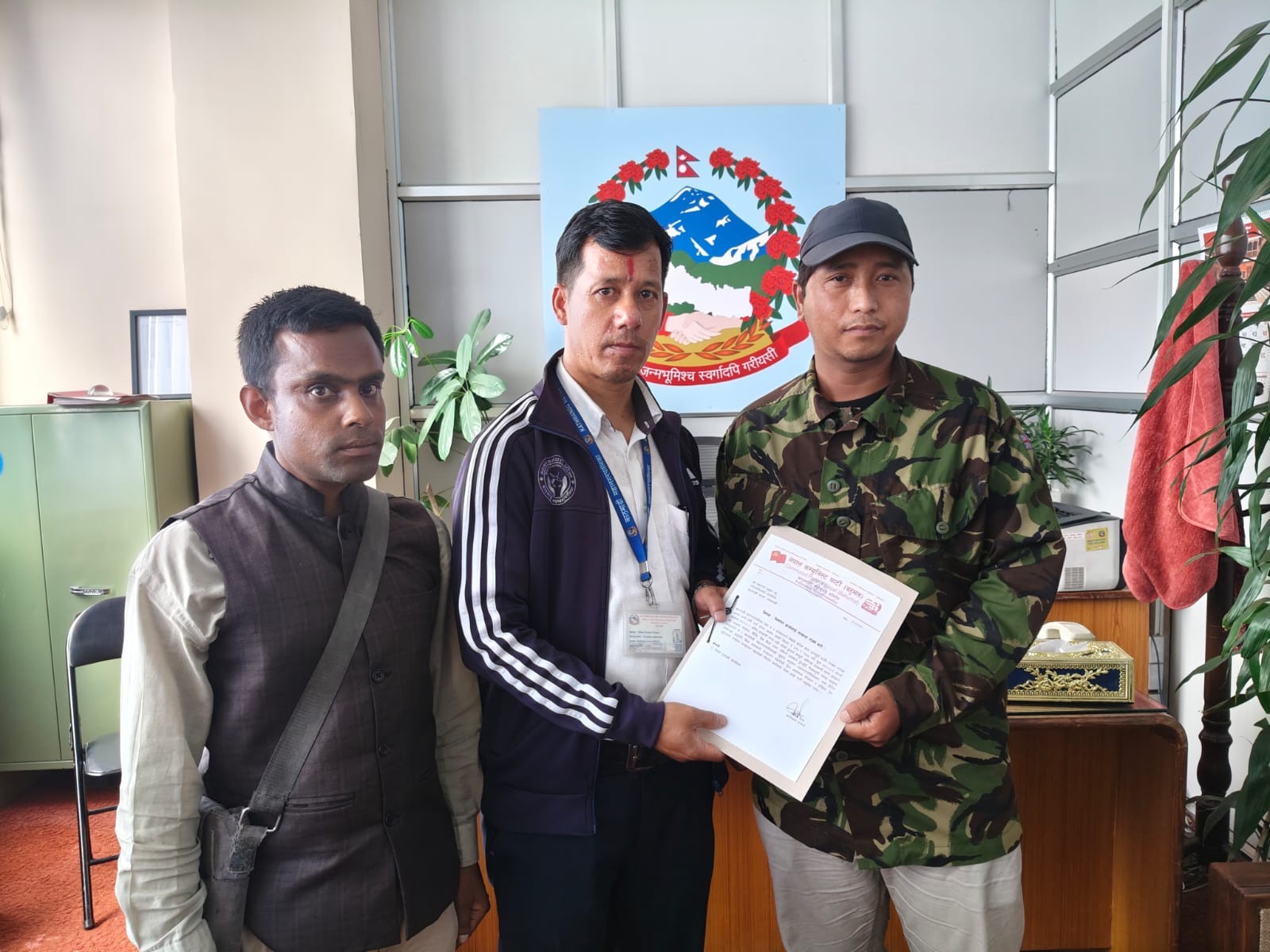 दरबारमार्गको होटेल निर्माण तत्काल रोक्न नेकपा बहुमतको माग