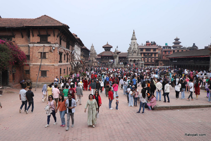 बिस्केट जात्राका लागि दुईवटा लिङ्गो योसिङ्खेल ल्याइयो