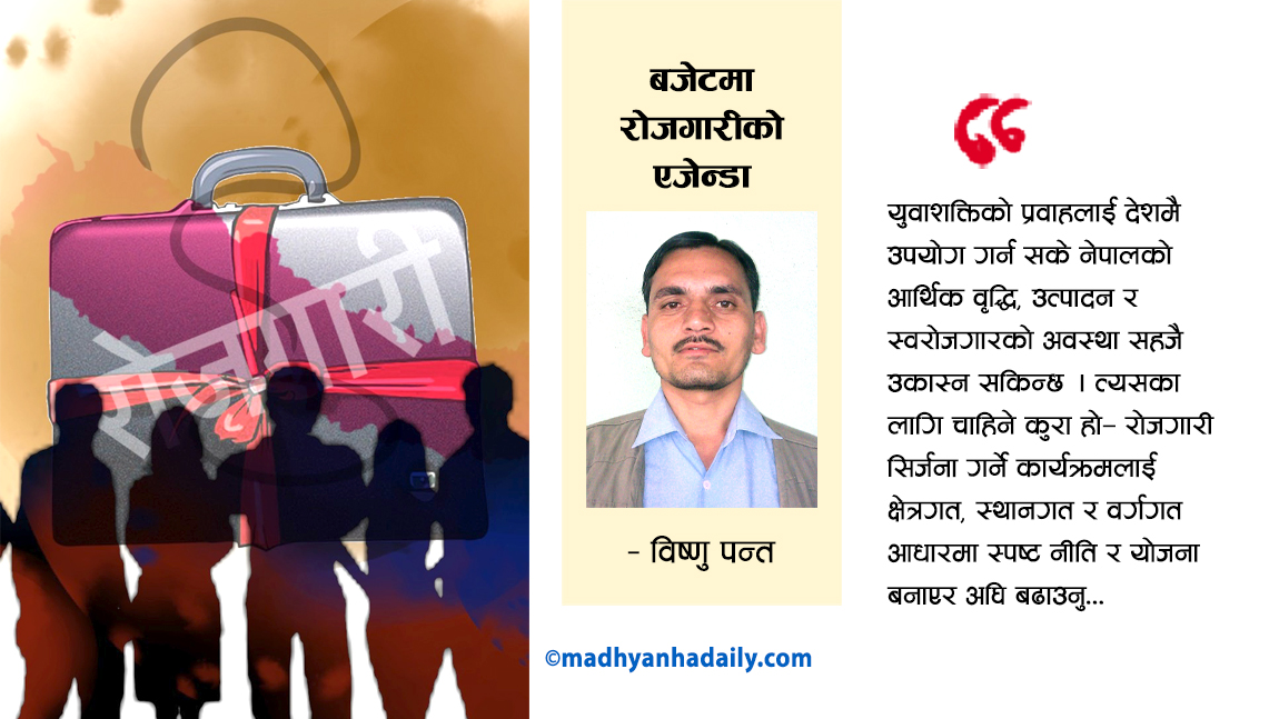 बजेटमा रोजगारीका एजेन्डा