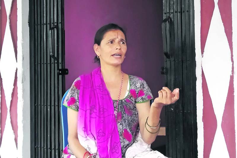 उनी थाकेकी छैनन्, किनभने आमा हुन्