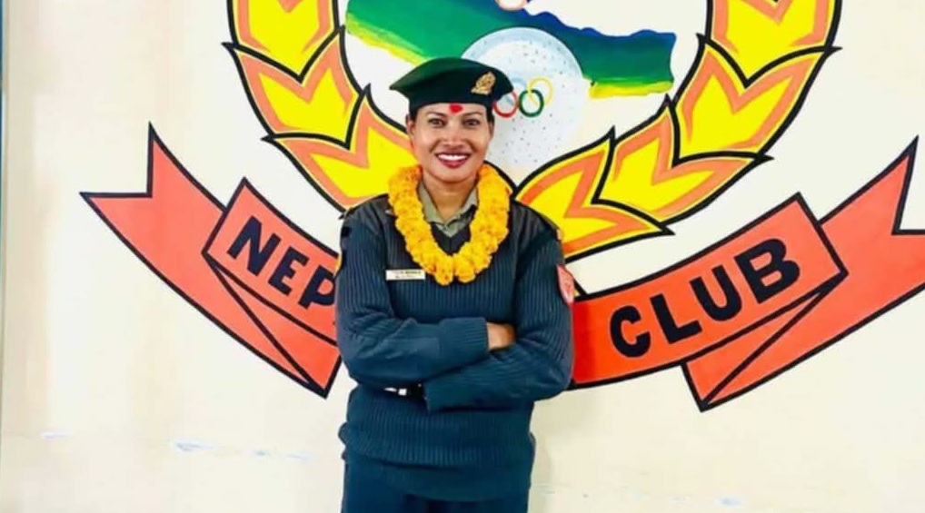 मरिना धिमाल हवल्दारमा पदोन्नति