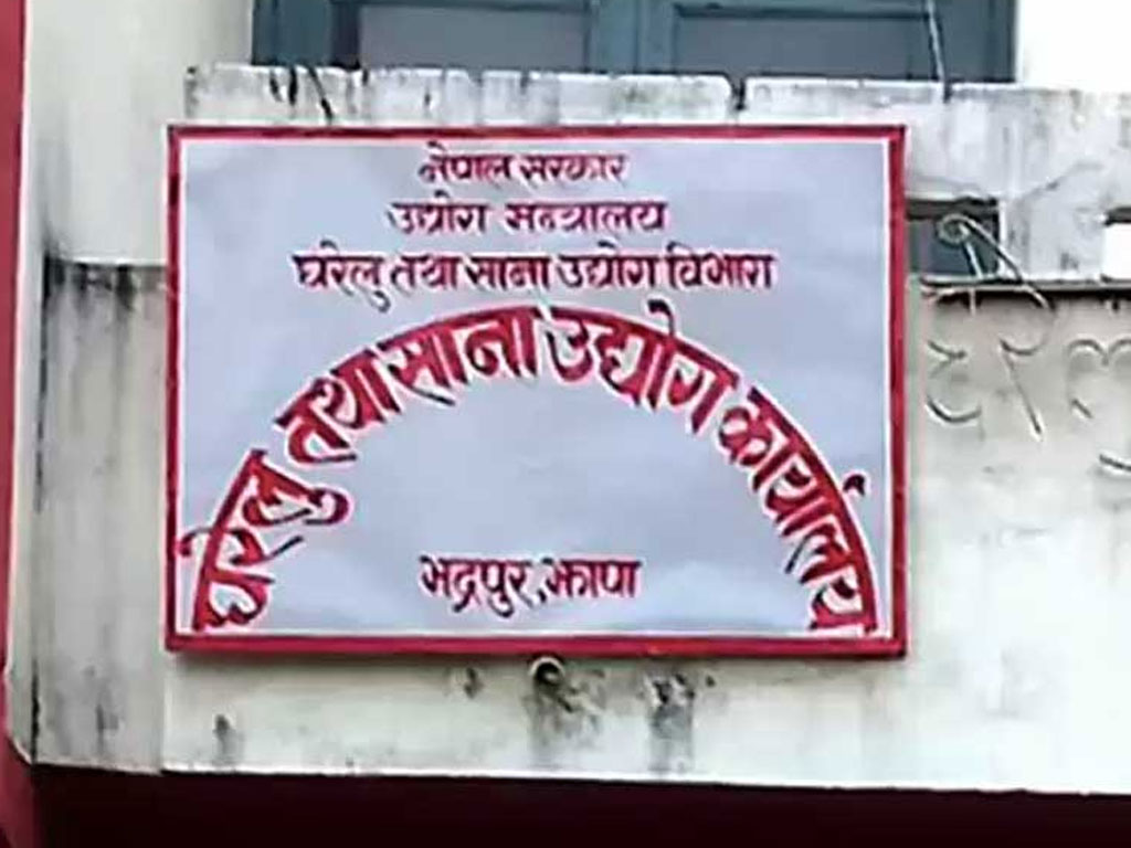 झापामा ७७६ घरेलु तथा साना उद्योग थपिए