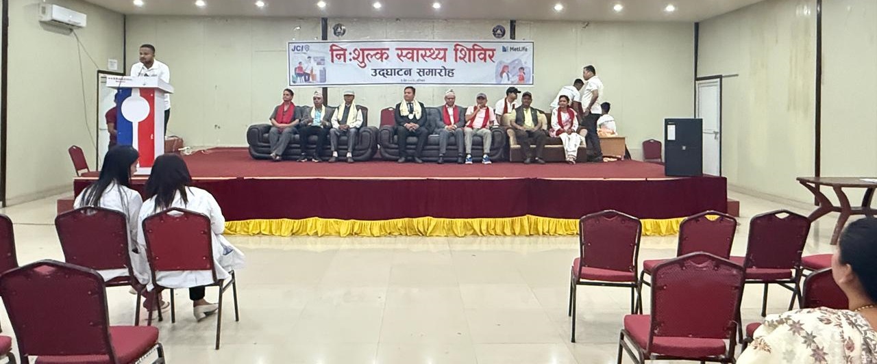 वीरेन्द्रनगरमा एकदिने निःशुल्क स्वास्थ्य शिविर सम्पन्न