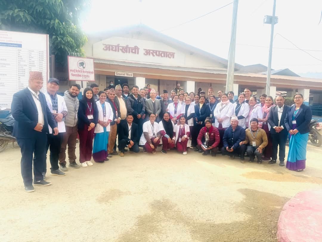 अर्घाखाँची अस्पताल लुम्बिनी प्रदेशमै दोस्रो