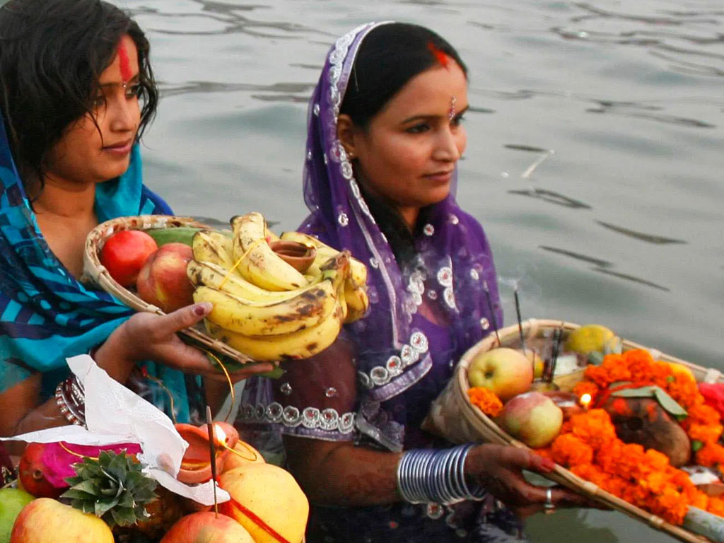 आज वासन्ती छठ पर्वको व्रत र सझियाघाट