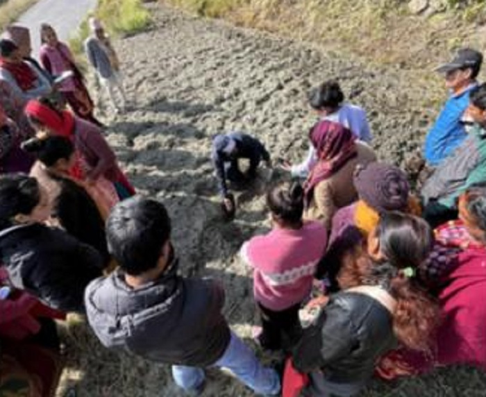 बेनीमा माटोको गुणस्तरमा ह्रास