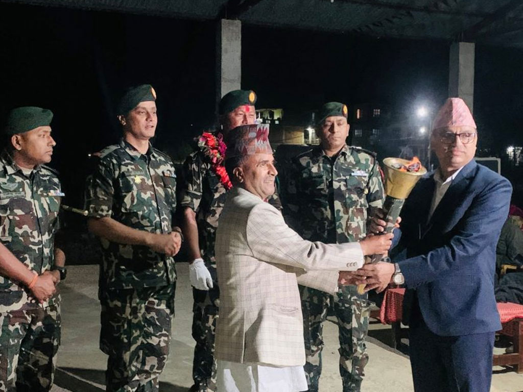 गोरखा-जितगढी एकीकरण पदयात्रा तनहुँ आइपुग्यो