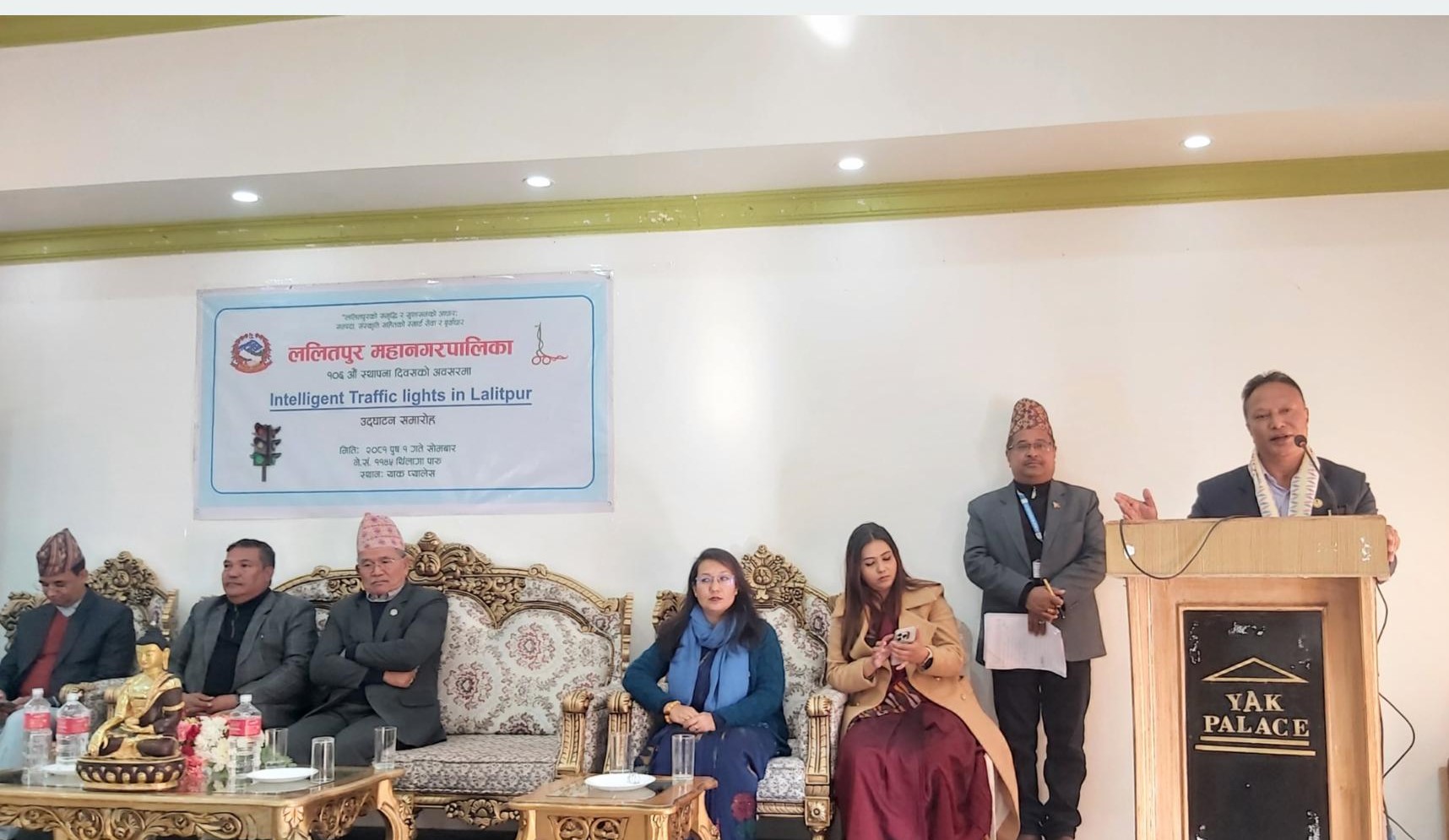 ललितपुरमा ‘इन्टेलिजेन्स ट्राफिक लाइट’ सञ्चालनमा