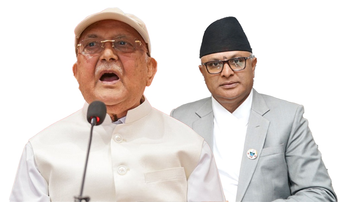कोशी सरकार ओलीलाई निल्नु न ओकल्नु