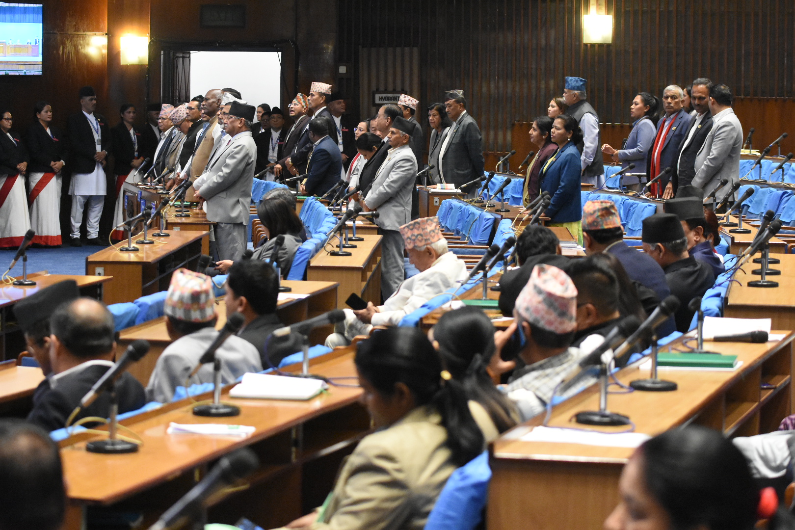 प्रतिनिधिसभाको बैठक शुक्रबारसम्मका लागि स्थगित