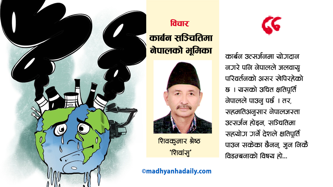 कार्बन संचितिमा नेपालको भूमिका