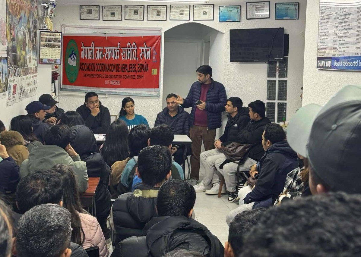 नेपाली जनसम्पर्क समितिद्वारा बार्सिलोनामा भाषा कक्षा सुरु