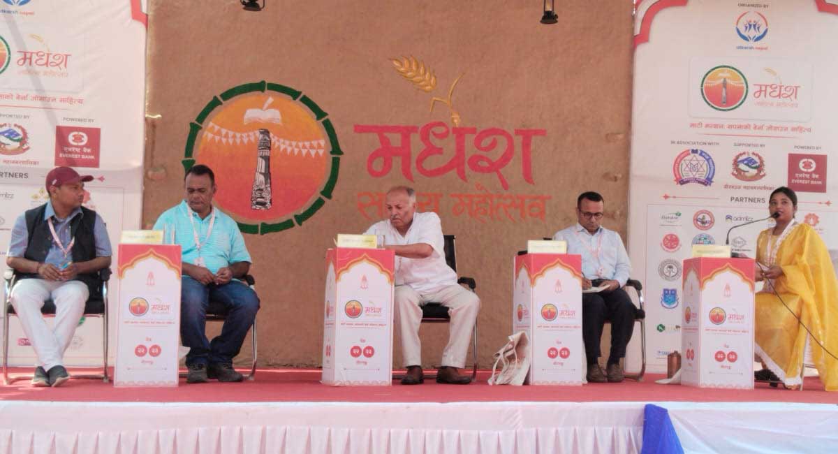 मधेश साहित्य महोत्सवमा मधेश आन्दोलनबारे मन्थन 