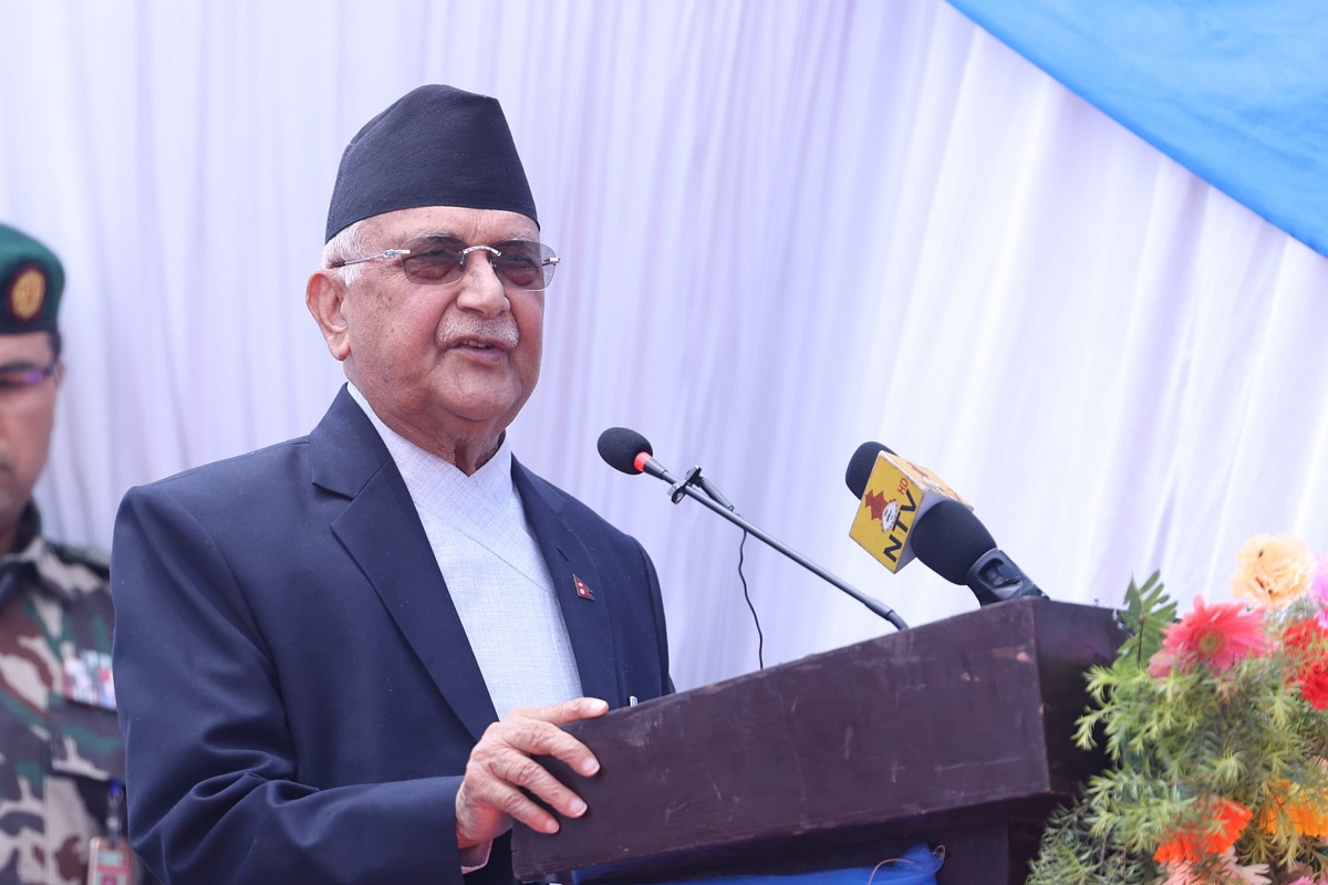 भूकम्पबाट नभत्किने खालका संरचना निर्माण गर्न आवश्यक : प्रधानमन्त्री ओली