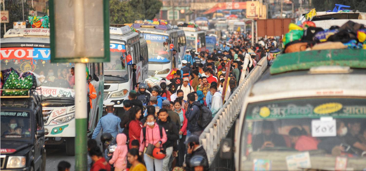 यसपटकको चाडपर्वमा १८ लाख मानिस उपत्यकाबाट बाहिरिने अनुमान