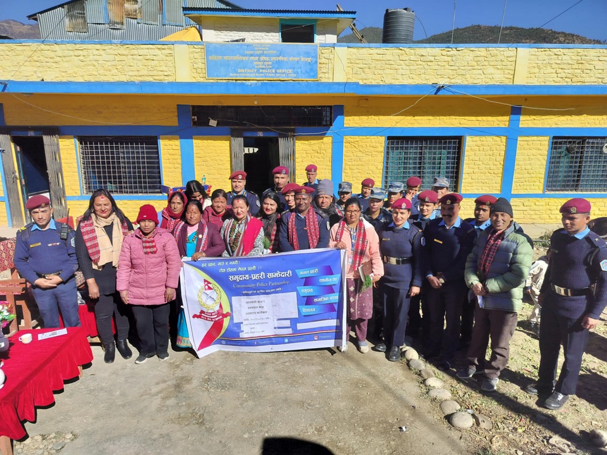 जुम्ला प्रहरी महिला सेलमा स्तनपान र बालमैत्री कक्ष स्थापना