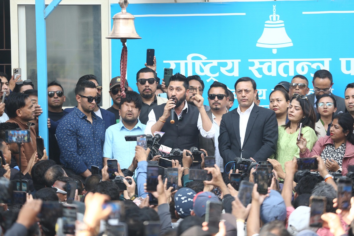 यो दुई तिहाइको सरकारले मलाई जिउँदै छाडेको छ, यही नै मेरो जित हो : रवि लामिछाने
