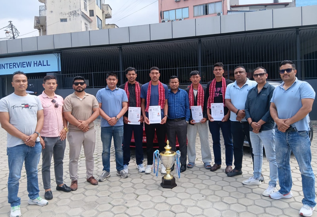 टिपटप हेल्प नेपालले ४ भलिबल खेलाडीलाई मलेसिया भ्रमण गराउँदै