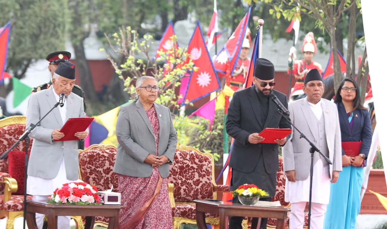 शपथ ग्रहणको नयाँपन र सांस्कृतिक इम्प्रेसन