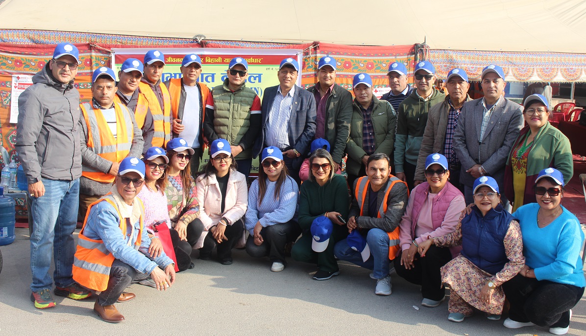 शुभप्रभात नेपालको वार्षिकोत्सवमा रक्तदान कार्यक्रम