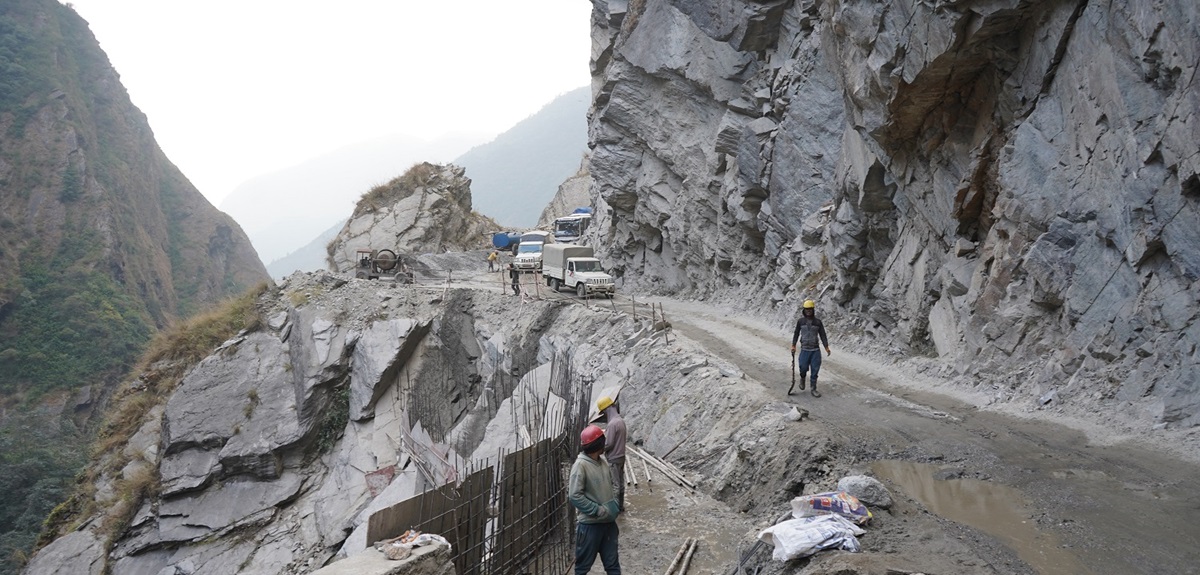 कालीगण्डकी करिडोर : काभ्रेभिरमा सडक विस्तार