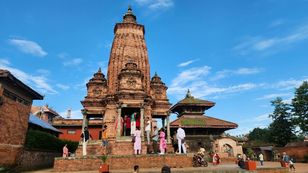 भक्तपुरमा केदारनाथ मन्दिर खुला, साँझ महाआरती गरिँदै
