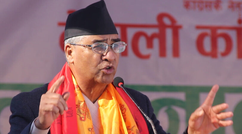 आफ्नै भनाइलाई देउवाले गरे खण्डन, उत्तरप्रदेशका मुख्यमन्त्रीको विषयमा गलत बोलेको जिकिर