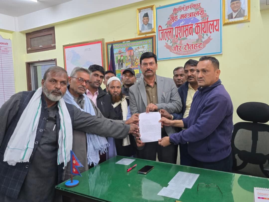 नेपाल–भारत आवत–जावत सहज हुनुपर्ने माग राख्दै प्रशासनलाई ज्ञापनपत्र 