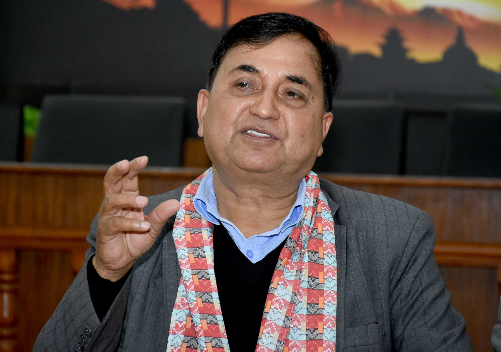 एमालेकाे कार्यबाहक अध्यक्षमा पोखरेल