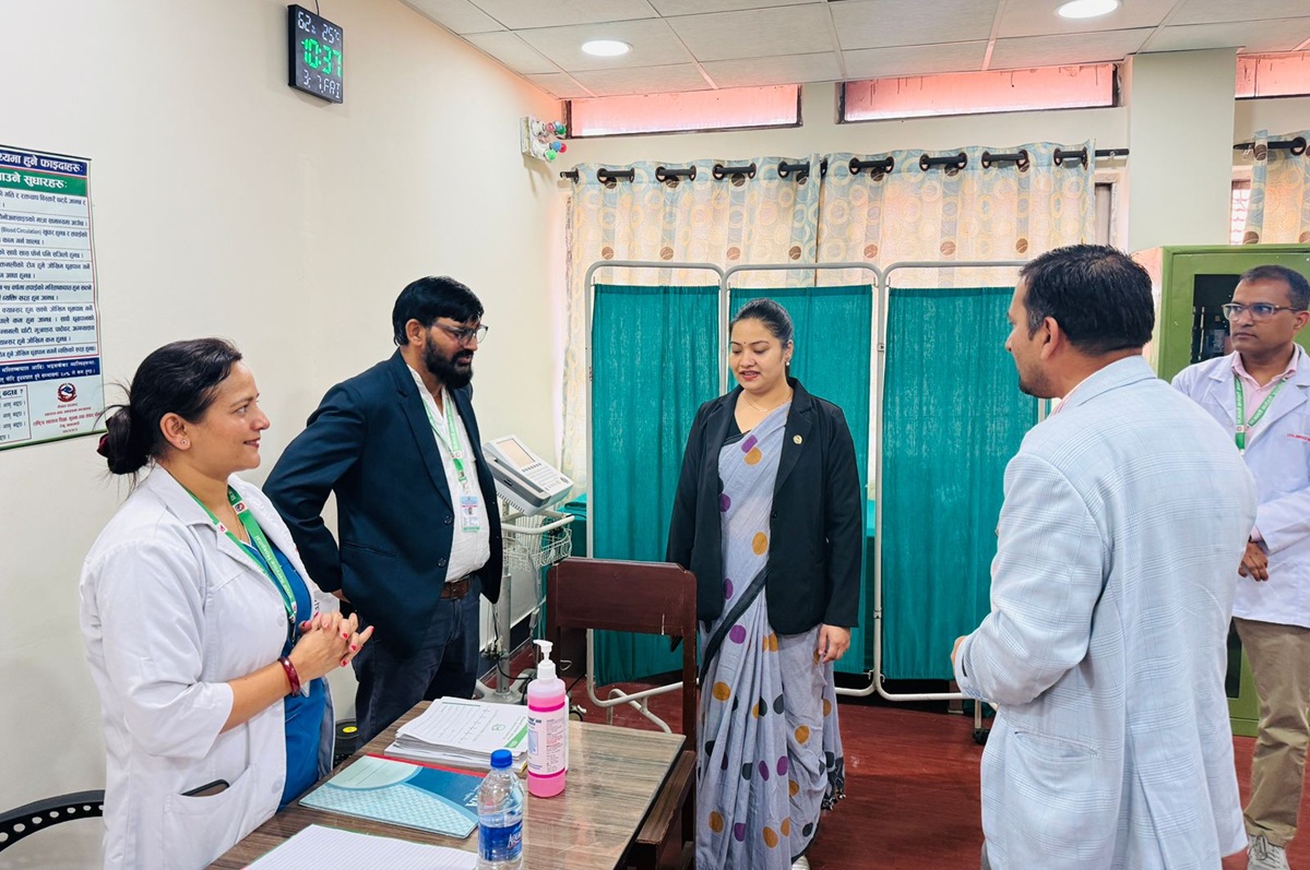 सिंहदरबारमै सुरु भयो निजामती कर्मचारी अस्पतालको सेवा इकाइ