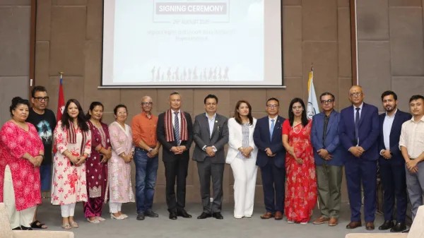 नेपाली कामदारमा बढ्दो एक्लोपन र असुरक्षा हटाउन एनआरएनए र आइएलओबीच सहकार्य
