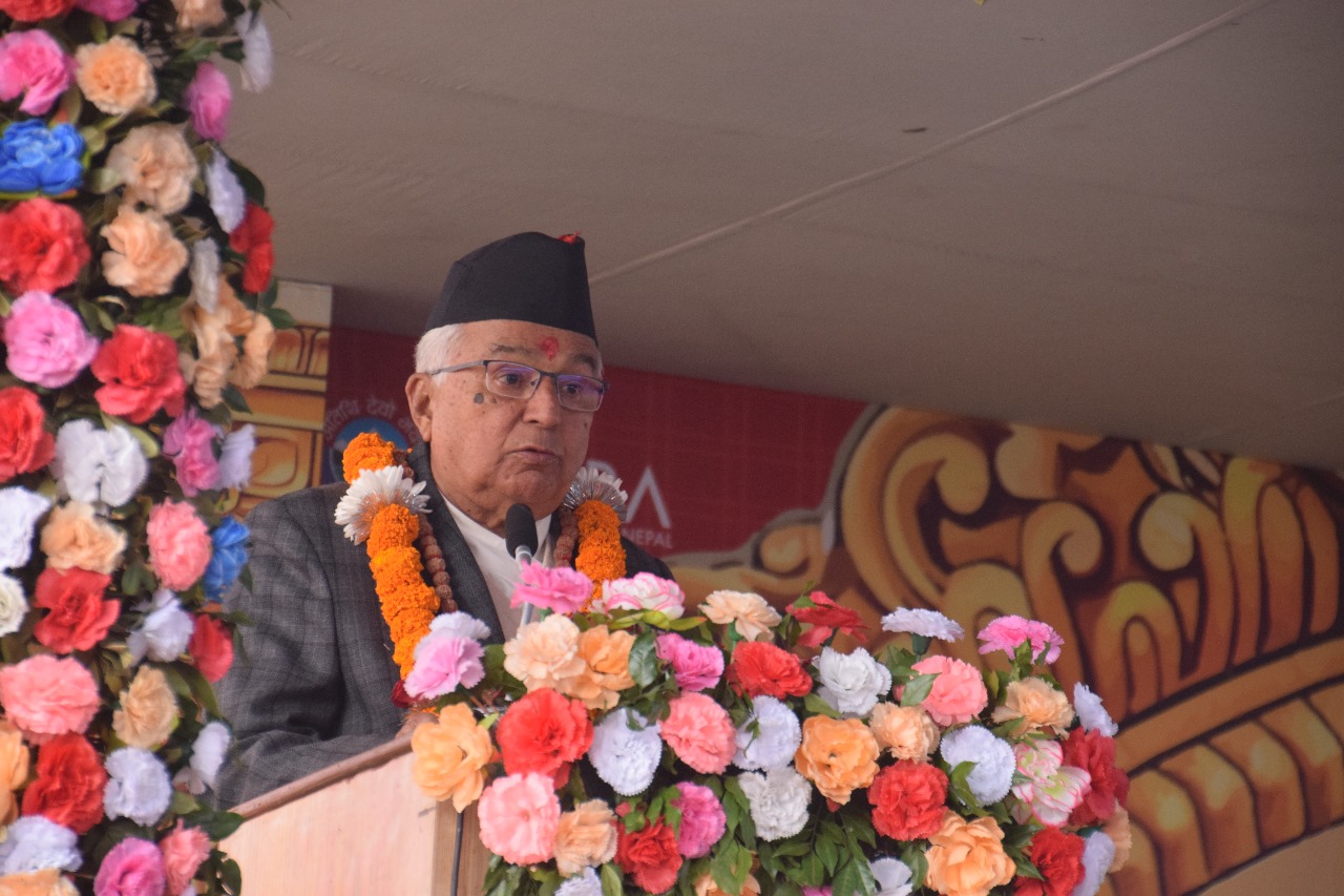 राष्ट्रपतिद्वारा राष्ट्र निर्माणको महाअभियानमा जुट्न अपिल