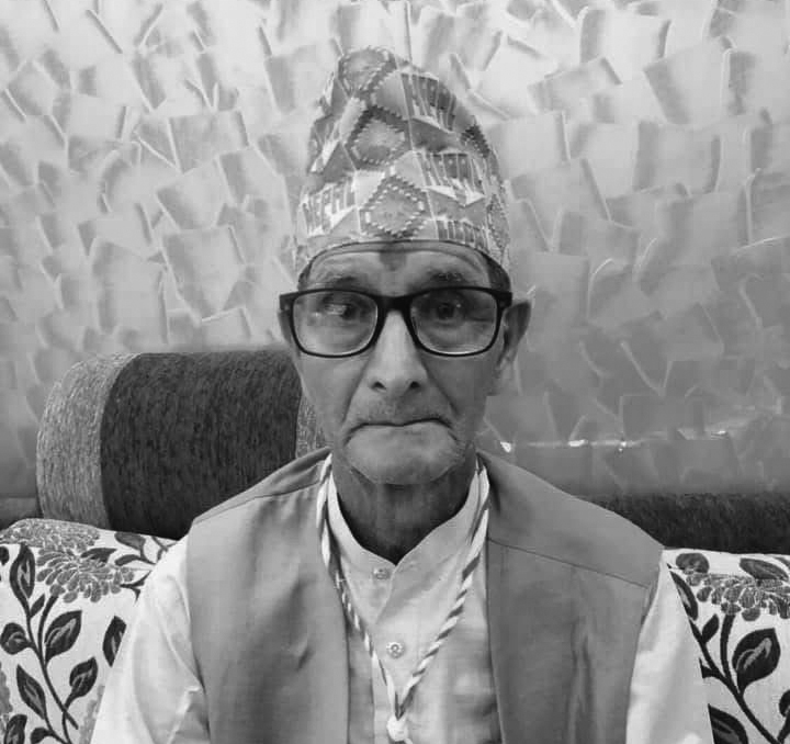 व्यवसायी चौलागाईंलाई पितृशोक