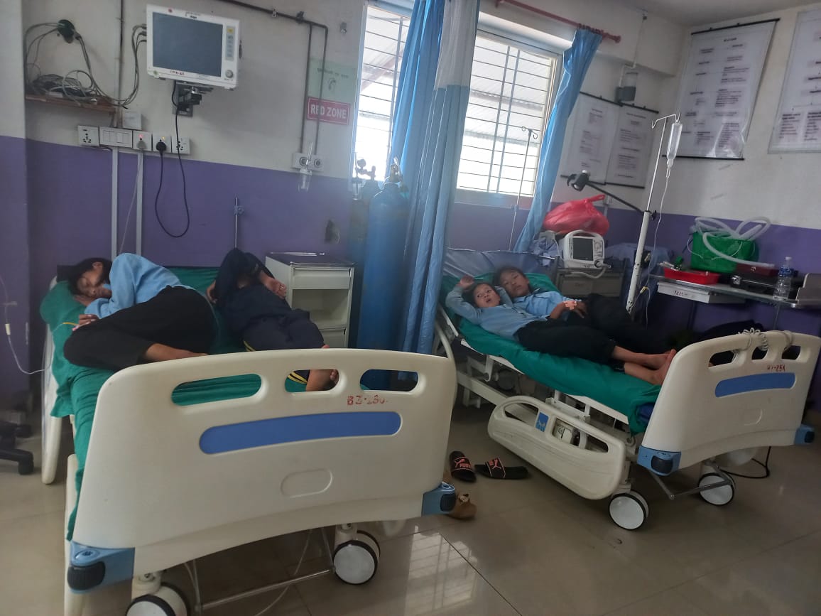 अरिङ्गालले टोकेर चार जना घाइते
