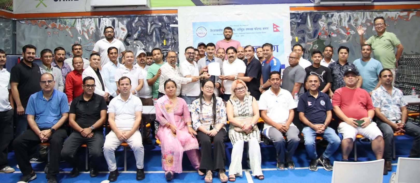 एनआरएनए एनसिसी कतारद्वारा बाढीपीडितका लागि ५८ लाख १४ हजार रुपैयाँ संकलन
