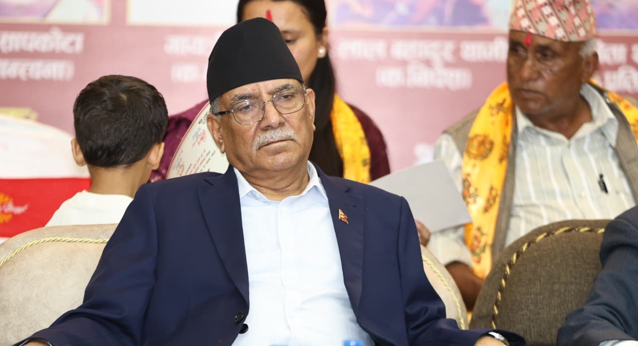 सरकारका राष्ट्रिय स्वाधीनताविरोधी गतिविधिविरुद्ध वामपन्थी सहकार्य आवश्यक : प्रचण्ड