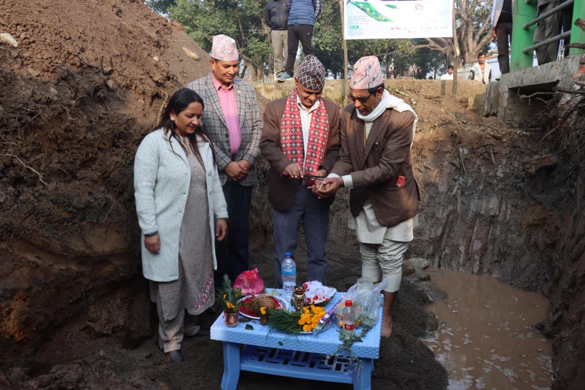 १ करोड १२ लाखमा बुलबुलेमा नयाँ ताल बन्दै, मुख्यमन्त्री कँडेलले गरे शिलान्यास