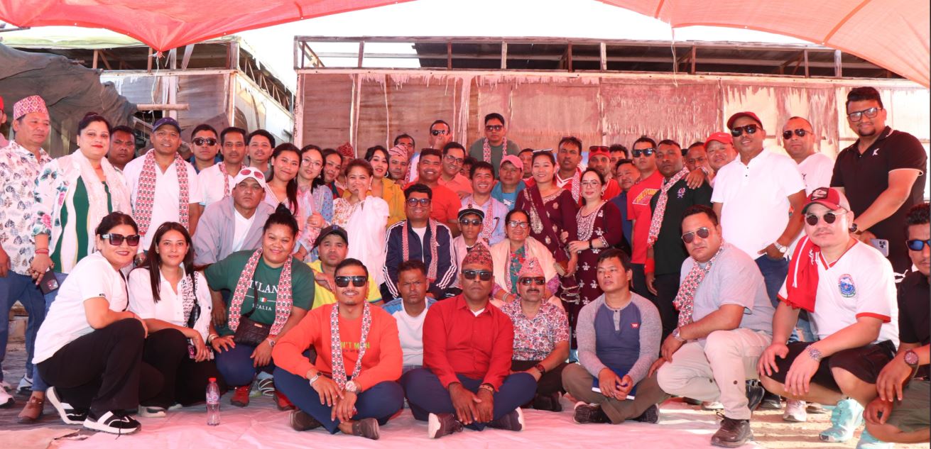 मोना कतारद्वारा नयाँ वर्षको अवसरमा शुभकामना आदान–प्रदान सम्पन्न