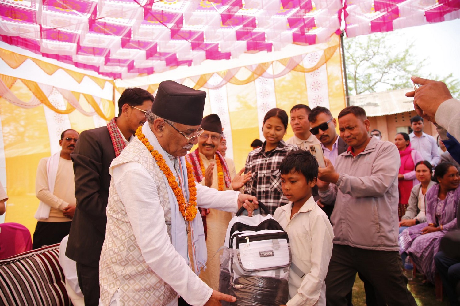 सामाजिक न्याय र समानताका निम्ति निरन्तर लागिरहने अध्यक्ष दाहालको प्रतिबद्धता