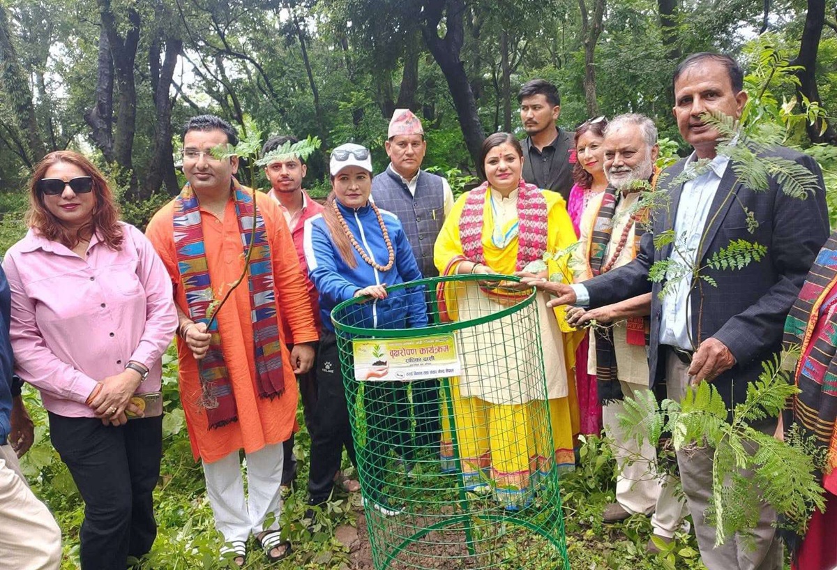 ऋषिपञ्चमीमा काठमाडौं र रौतहटमा वृक्षारोपण
