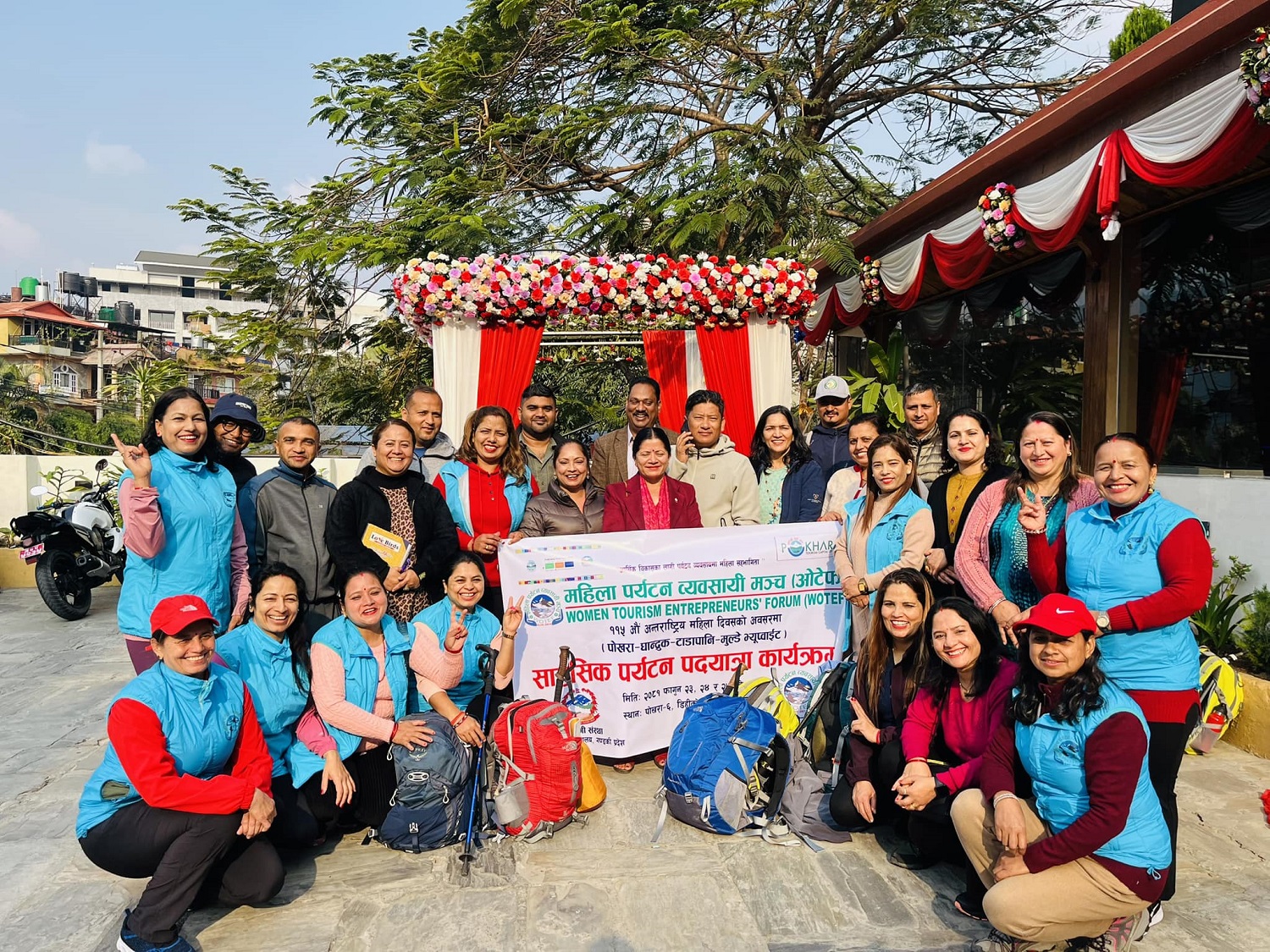 अन्तर्राष्ट्रिय महिला दिवसका अवसरमा ३ दिने साहसिक पदयात्रा